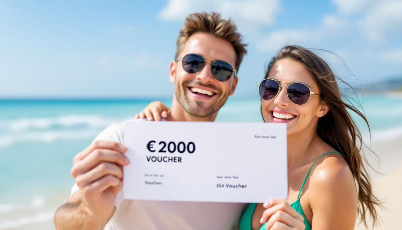 Sichert euch einen 200-Euro-Gutschein für eure Flitterwochen!